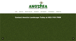 Desktop Screenshot of anoziralandscape.com