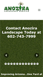 Mobile Screenshot of anoziralandscape.com